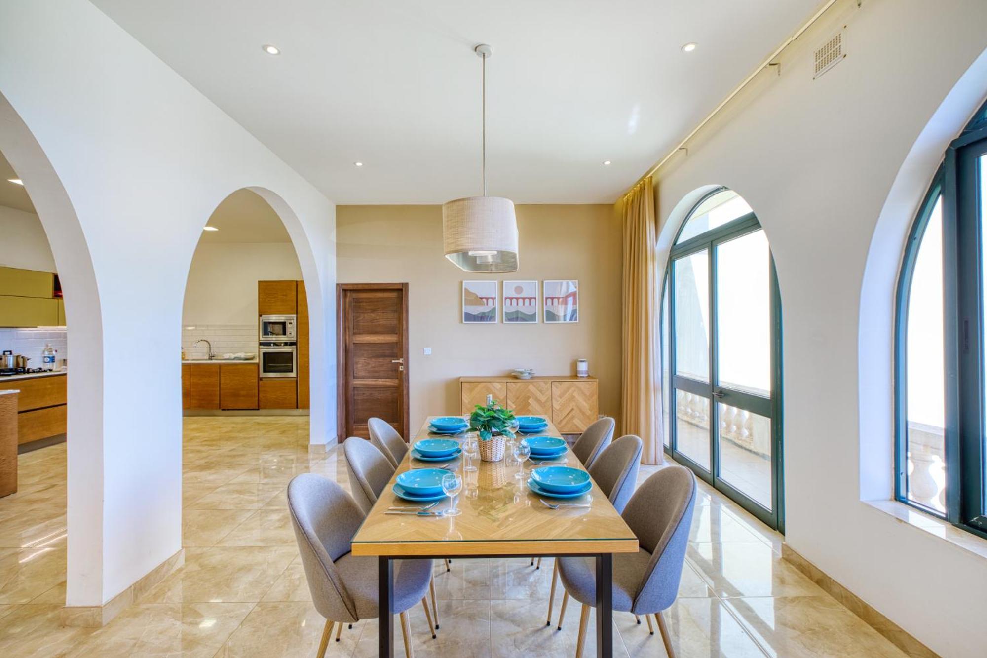 Spacious, Bright, Valley & Sea View Maisonette Xaghra Exterior photo