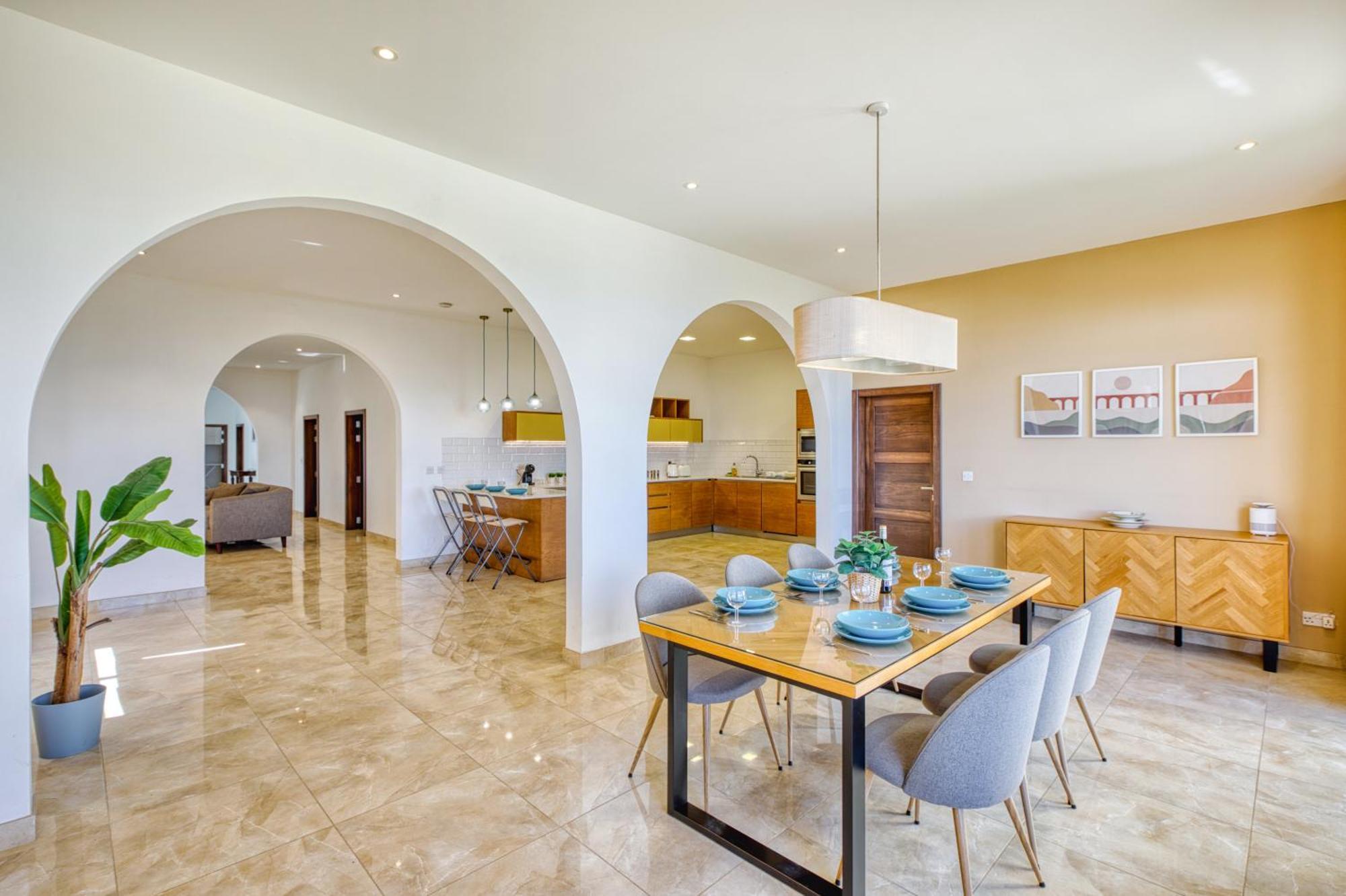 Spacious, Bright, Valley & Sea View Maisonette Xaghra Exterior photo